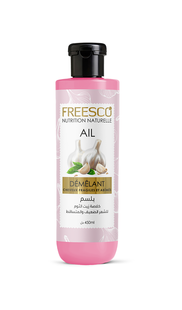 Démêlant FREESCO à l’huile d’ail-450ML