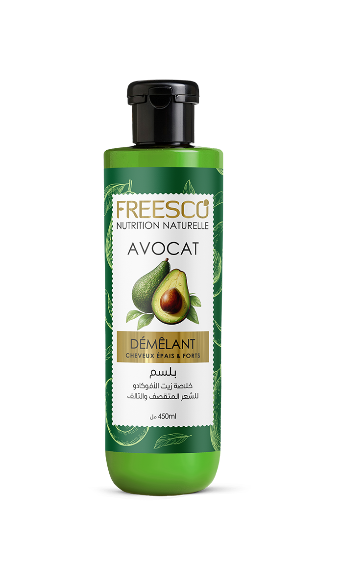 Démêlant FREESCO à l’huile d’avocat-450ML
