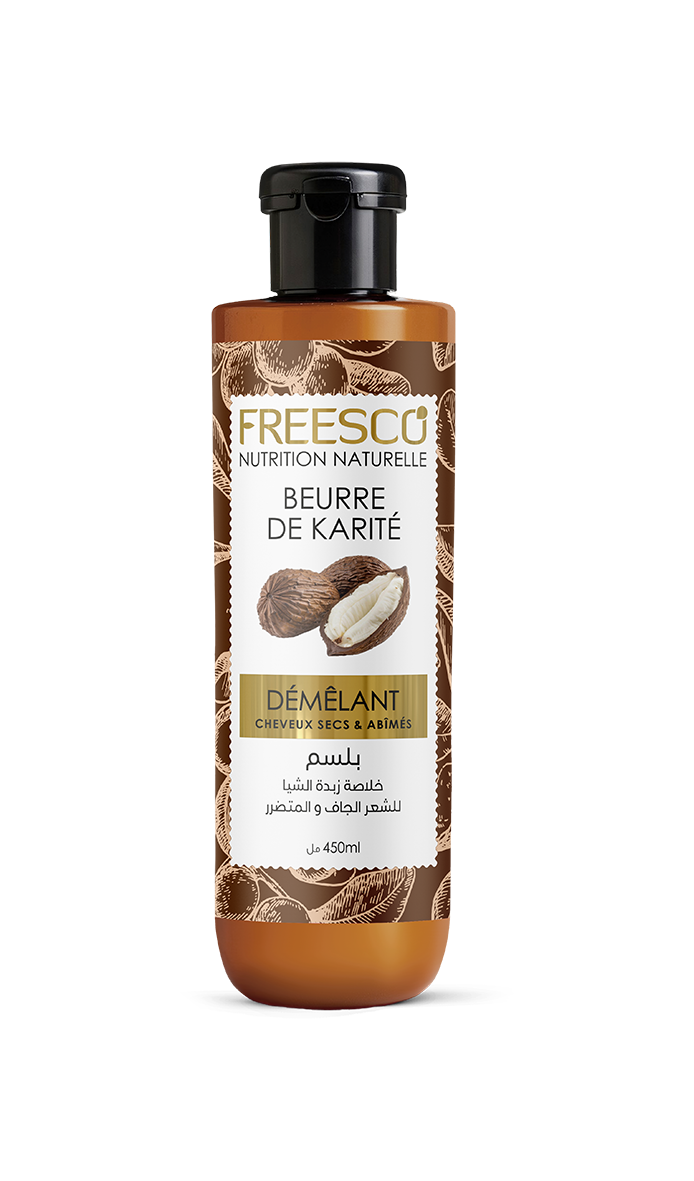 Démêlant FREESCO à l’extrait de beurre de karité-450ML
