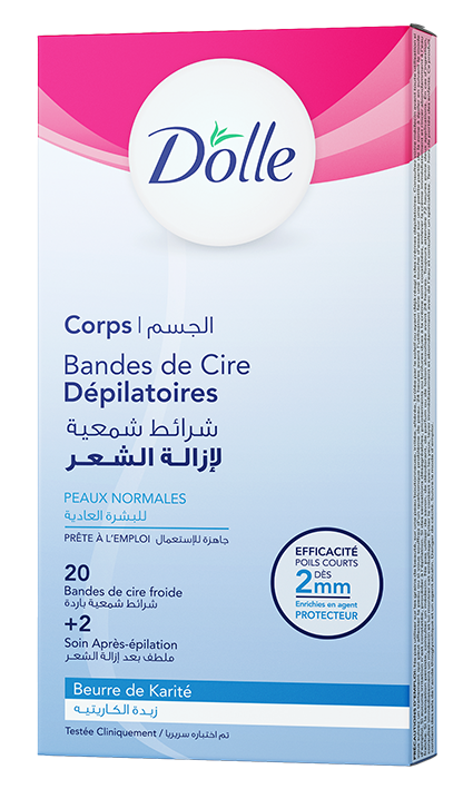 Cire d’Épilation Corp Dolle Peaux Normales (Beurre de Karité)