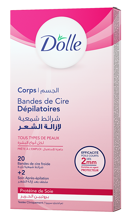 Cire d’Épilation Corp Dolle Tous Types de Peaux (Protéine de Soie)