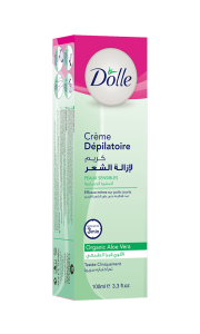 Crème Dépilatoire Dolle Peaux Sensibles (Aloe Vera Bio)-100ML