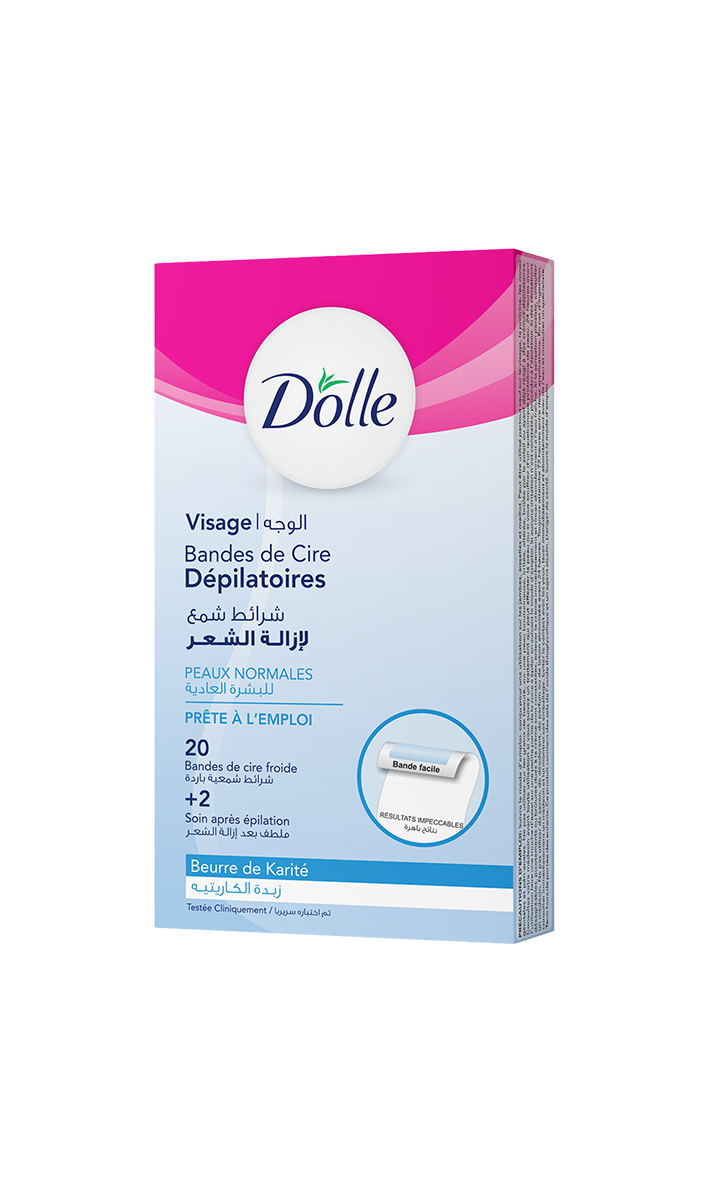 Cire d’Épilation Visage Dolle Peaux Normales (Beurre de Karité)