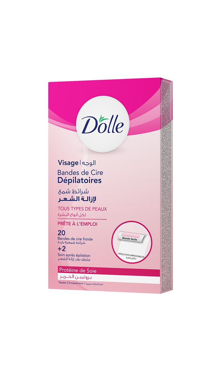 Cire d’Épilation Visage Dolle Tous Types de Peaux (Protéine de Soie)