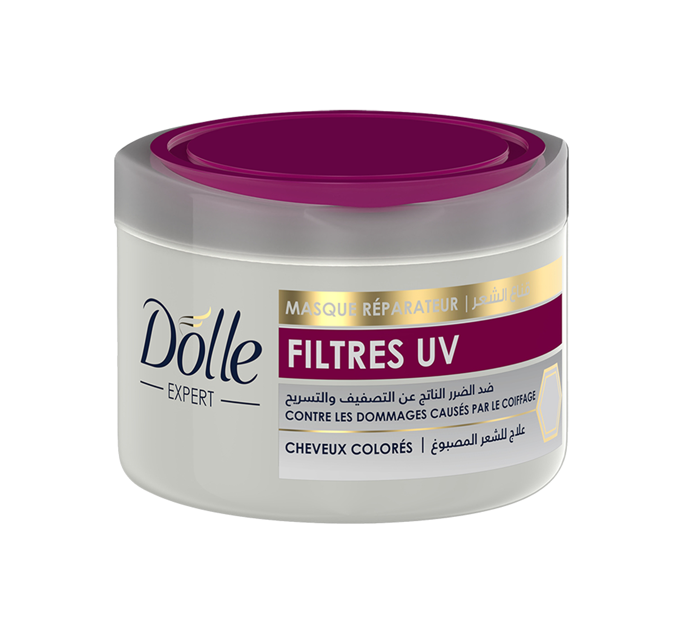 Masque Réparateur Dolle Expert Filtres UV (Cheveux colorés)-300ML