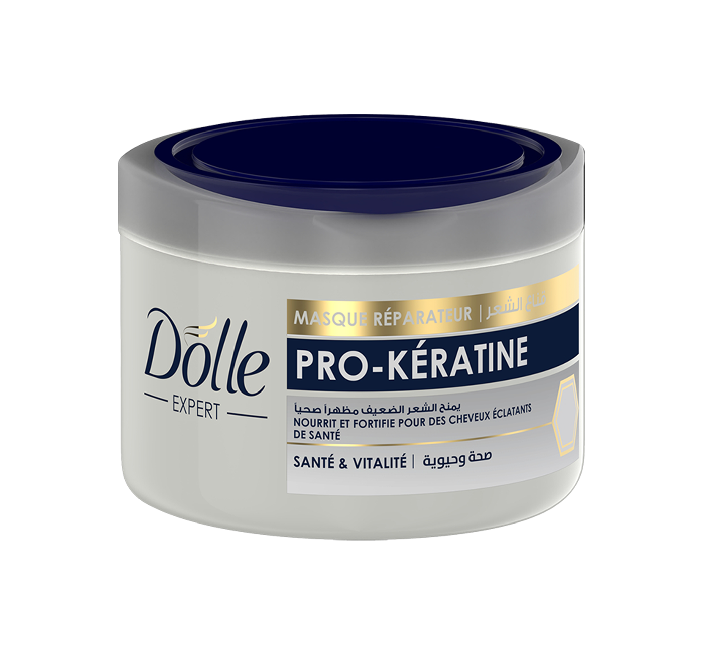 Masque Reparateur Dolle Expert Pro-Kératine (Santé & Vitalité)-300ML