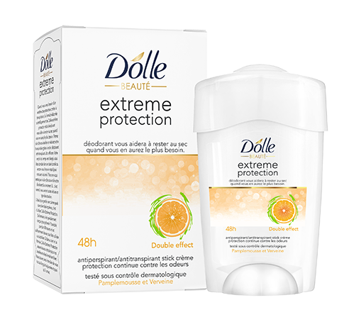 DOLLE DÉODORANT EXTREME PROTECTION DOUBLE EFFECT(FEMME)-45ML