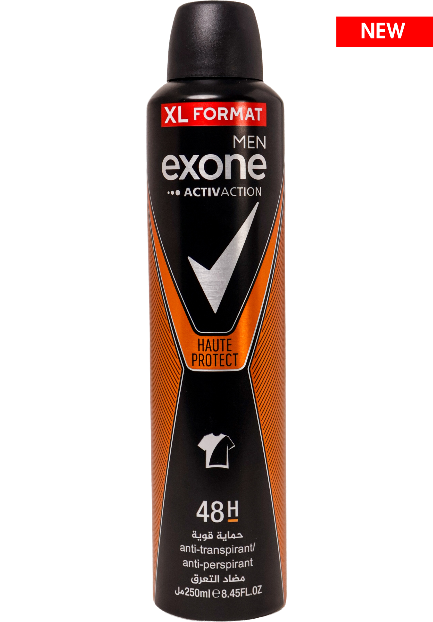 Exone Déodorant Spray Haute Protect (HOMME) – 250ML