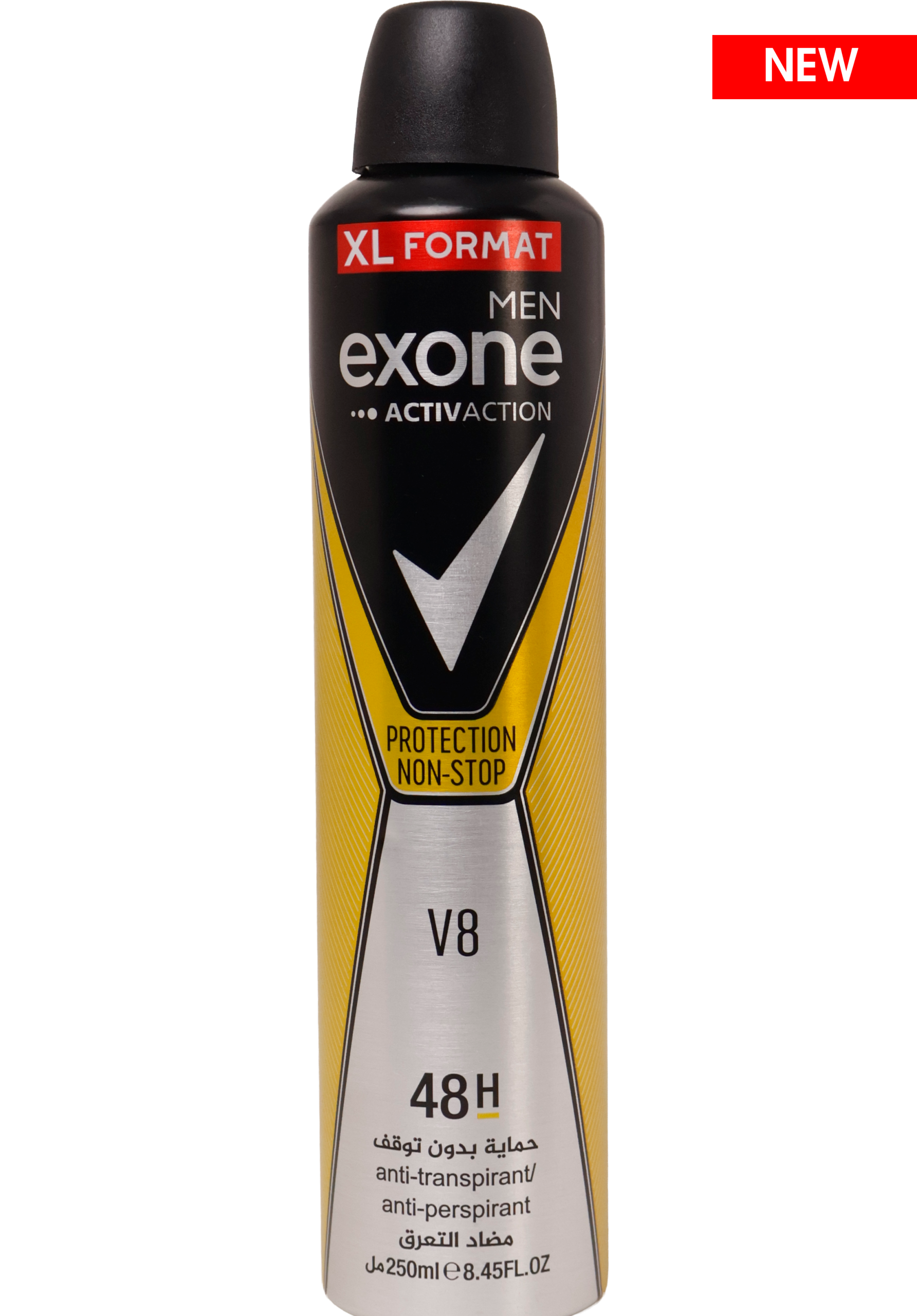 Exone Déodorant Spray Protection Non-Stop (HOMME) – 250ML