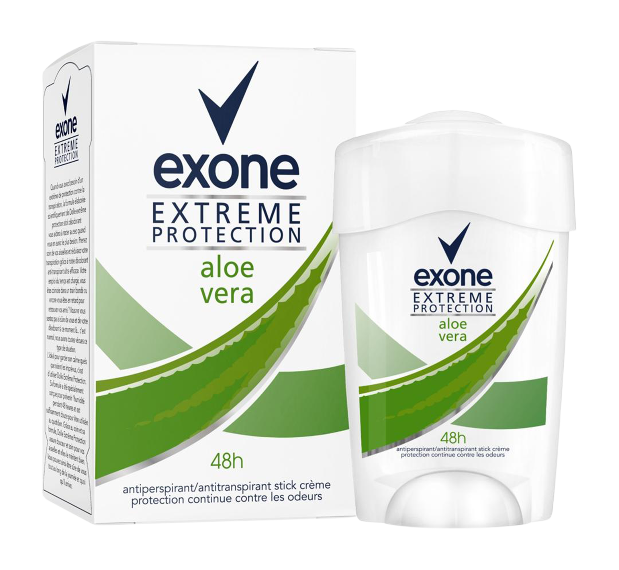 EXONE DEODORANT EXTRÊME PROTECTION Aloe Vera (FEMME)-45ML